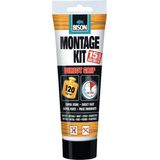 Bison - Montagekit - Super Wit - 200gr - Oplosmiddelvrij - Vocht- en Warmtebestendig