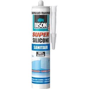 Bison Siliconenkit Super Sanitair - 310 ml