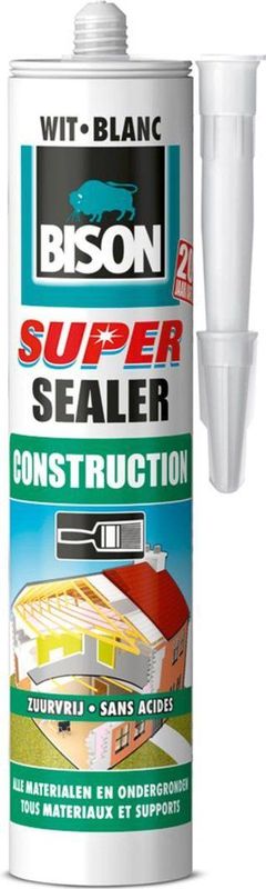 Super Sealer - Construction - Afdichtingskit - Overschilderbaar - UV Bestendig