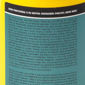 GRIF constructielijm houtlijm, verpakkingseenheid flacon 750 g