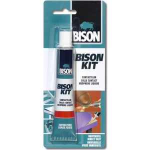 Bison Universele contactlijm - Vocht- en warmtebestendig - 50 ml - Voor binnen en buiten