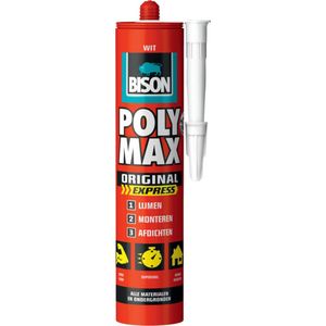 Bison - PolyMax Express - Lijm - Wit - 425gr