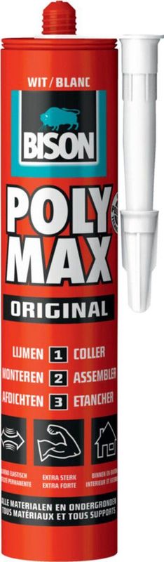 Bison Poly Max® Original Wit 425 Gr
