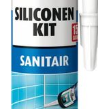 Bison - Siliconenkit - Sanitair - Antraciet - 300Ml