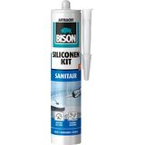 Bison - Siliconenkit - Sanitair - Antraciet - 300Ml