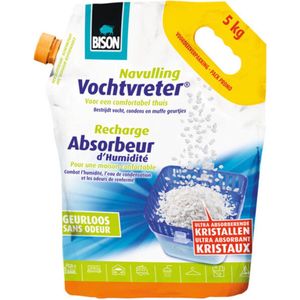 Bison Vochtvreter Navulling - Neutraal - 5 Kg