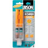 Bison - 2 Componenten Turbo Lijm - 24ml - Voor Kunststof en Metaal
