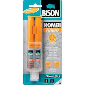 Bison Kombi Turbo Tweecomponenten Epoxylijm 24ml