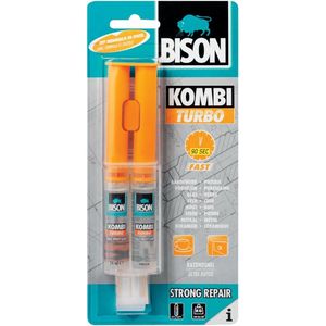 Bison Kombi Turbo Tweecomponenten Epoxylijm 24ml