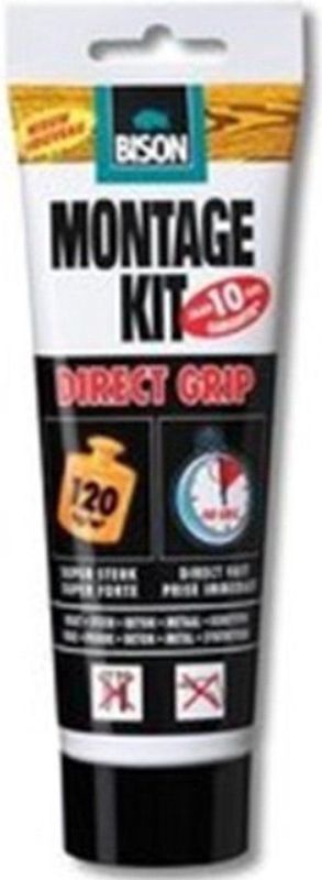 Bison - Montagekit - Wit - 175g