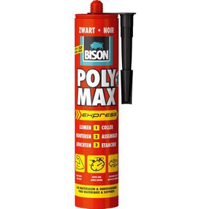 BISON - Polymax Express - Lijm - Zwart - 425G