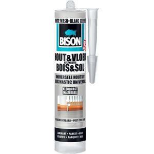 BISON Hout & Vloer wit Wash 300ml