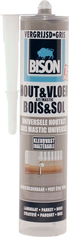 Bison - Hout&Vloer Afdichtingskit - Vergrijsd - 300 ml