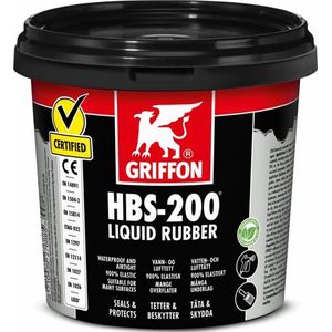 Griffon - HBS-200 - Vloeibaar Rubber - 1 Liter - Milieuvriendelijk
