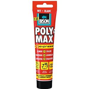 Bison - Poly Max Express - Lijm - Wit - 165gr