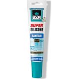 Bison - Super Silicone - Siliconenkit - Transparant - 150 ml