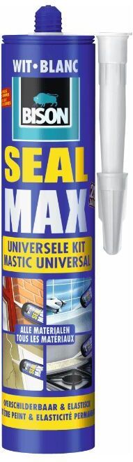 Bison - Seal Max - Afdichtingskit - Wit - 280 ml