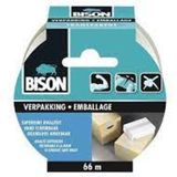 Bison Tape Verpakking Transparant 66 meter