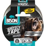 Bison Grizzly Tape Zilver 10 meter