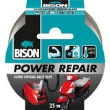 Bison Tape Power Repair Grijs 25 meter