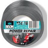 Bison - Power Repair Tape - Grijs - Sterk en UV-bestendig