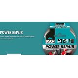 1x Bison Power Repair Tape Zwart 10 Meter - Klussen - Universele Reparatie Tape - Klustape