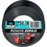 Bison Power Repair Tape Zwart - 50 Meter