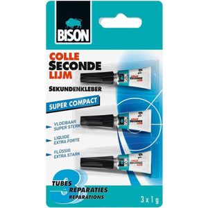 BISON SECONDELIJM SUPER COMPACT 3 X 1 GRAM