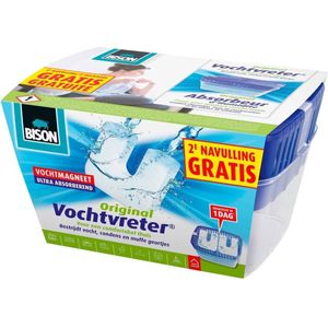 Bison Vochtvreter + 2 Navullingen Neutraal 2 X 900 Gr