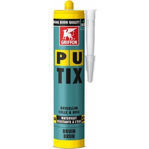 Griffon constructielijm - PU-Tix - D4 - bruin - 310 ml koker - 1388826