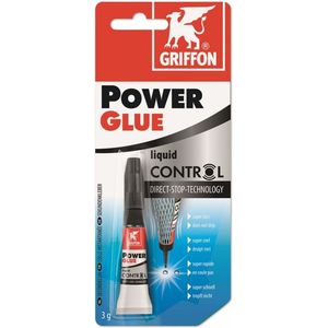 Griffon Power Glue Control Vloeibaar Tube 3 g NL/FR/EN/DE/PL/CZ/EL/FI/SE/NO/DA