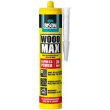 Bison - Wood Max® Express Power - Koker 380 g - Sneldrogende Houtconstructielijm - Watervast D4