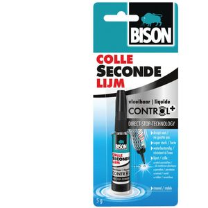 Bison Secondelijm Control+ - 5 Gram (6314527)