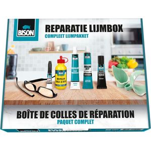 Bison - Compleet Reparatiepakket - inclusief 5 soorten lijm