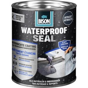 Bison Coating Waterproof Seal Antraciet 1kg | Vulmiddelen