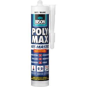 Bison Afdichtingskit Poly Max Wit 280ml