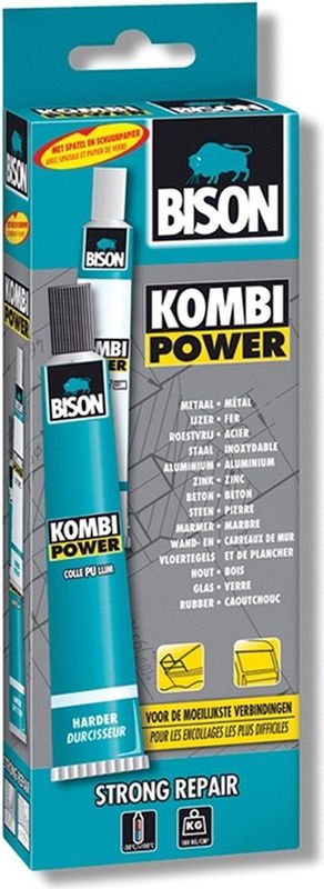 Bison - Kombi Power - Lijm - 65Ml - 2-Componenten