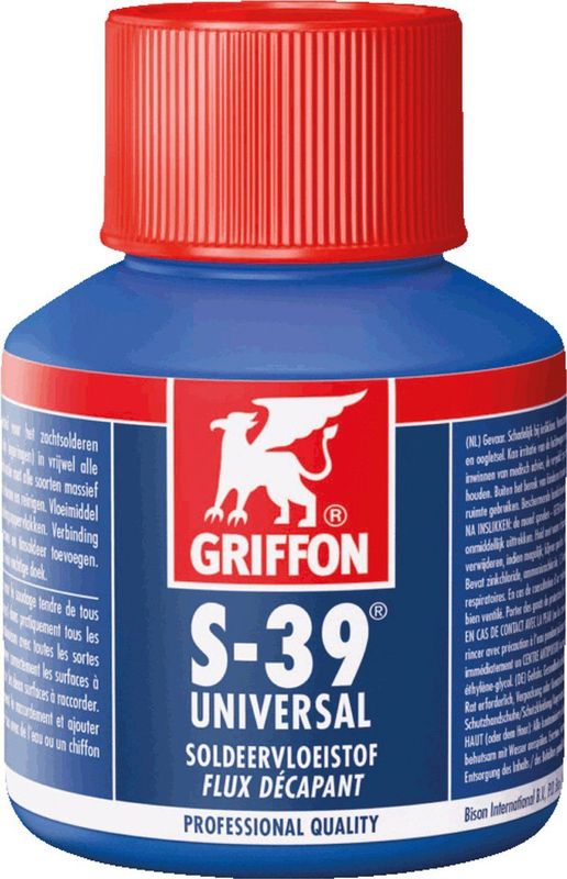 Griffon - S-39 Soldeervloeistof - 80ml - Universele en Zuurvrije Vloeistof