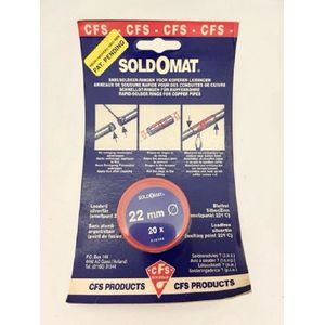 GRIFFON SOLDOMAT SOL.RING 22MM 20 stuks