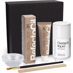 Refectocil - Wenkbrauwverfset / wimperverfset Lichtbruin No.3.1 - 1 Set. new