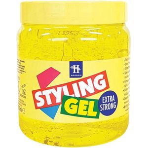 Hegron - Styling Gel Extra Strong - Haargel - 500 ml