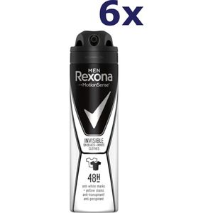 6x Rexona Deospray - Active Protection Invisible 150ml