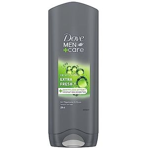Dove Men+Care 3-in-1 douchegel Extra Fresh douchebad voor lichaam, gezicht en haar, met 24 uur verzorgend effect, 250 ml