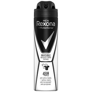 Rexona - Deodorant Spray - Zwart - Invisible Black & White - 150 ml