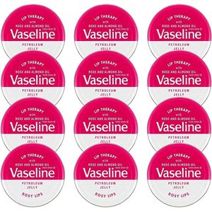 Vaseline Lip Therapy Rosy Lips - 12 stuks - Voordeelverpakking