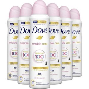 Dove Invisible Care Floral Touch Deo spray 6 x 150 ml