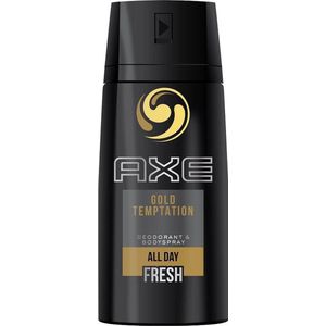 Axe - Gold - Deodorant Spray - 150 ml - 0% Aluminium Zouten