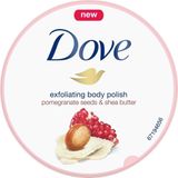 Dove Exfoliating Body Scrub Pomegranate Seeds & Shea Butter verzorgende bodyscrub 225 ml