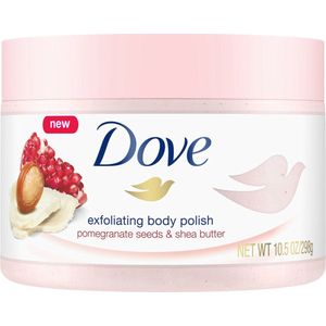 Dove - Exfoliating Body Scrub - Pomegranate & Shea Butter - 225 ml