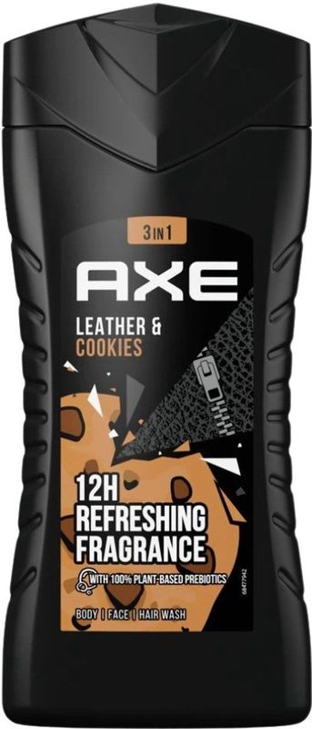 Axe Leather & Cookies 3-in-1 Douchegel - 250 ml